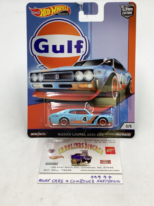 HOT WHEELS GULF Nissan Laurel 2000 SGX 3/5 245B