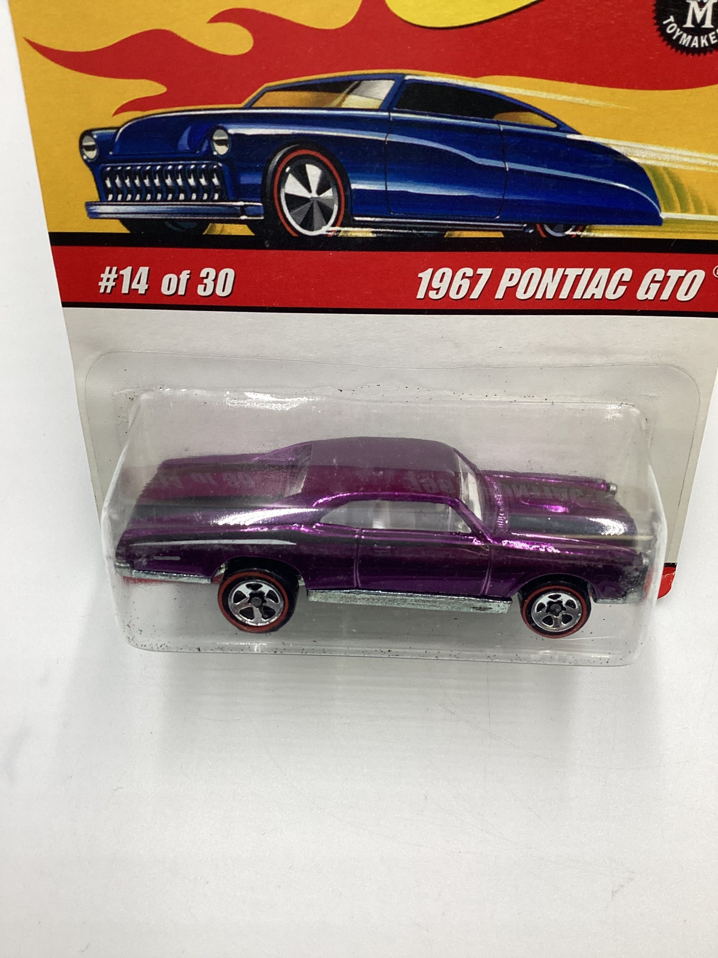 Hot Wheels Classics Series 2 #14 1967 Pontiac GTO Purple SR