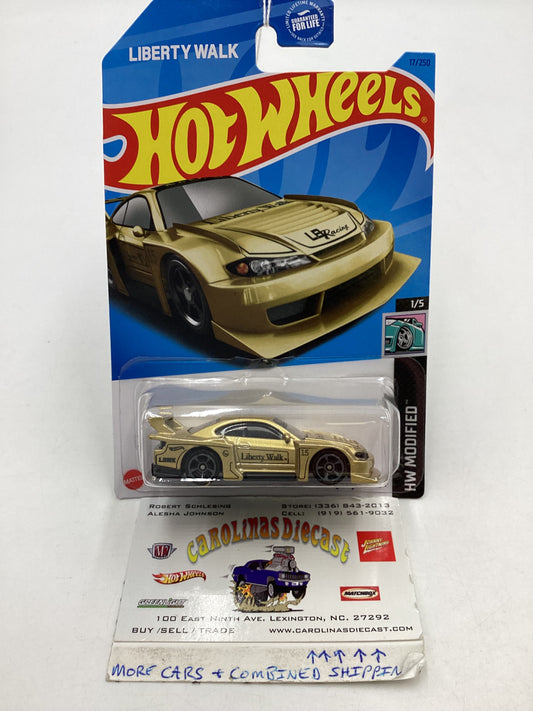 2023 Hot wheels #017 Gold LB Super Silhouette Nissan Silvia S15 83D