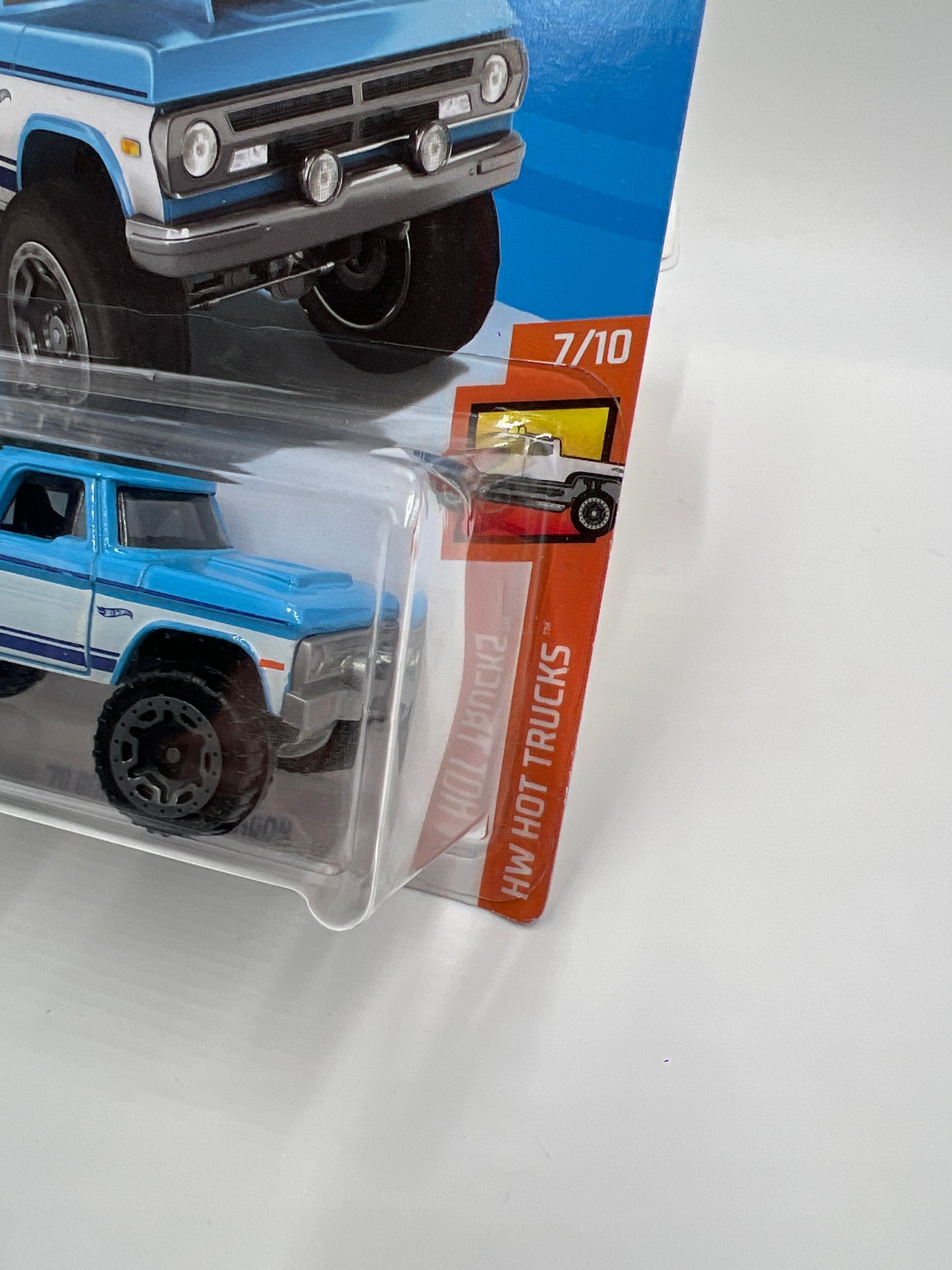 2020 Hot Wheels Hot Trucks #152 70 Dodge Power Wagon Blue/White