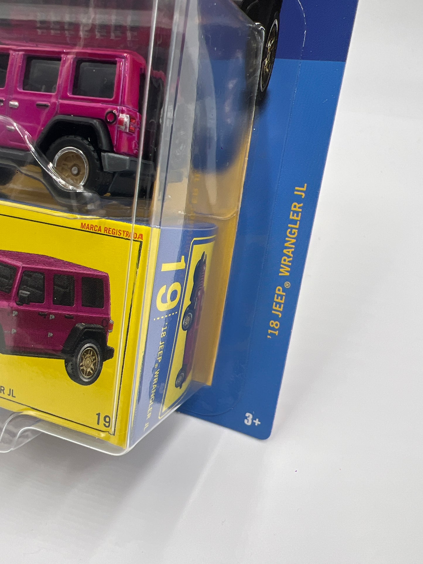 2024 Matchbox Collectors #19 18 Jeep Wrangler JL Pink 173F