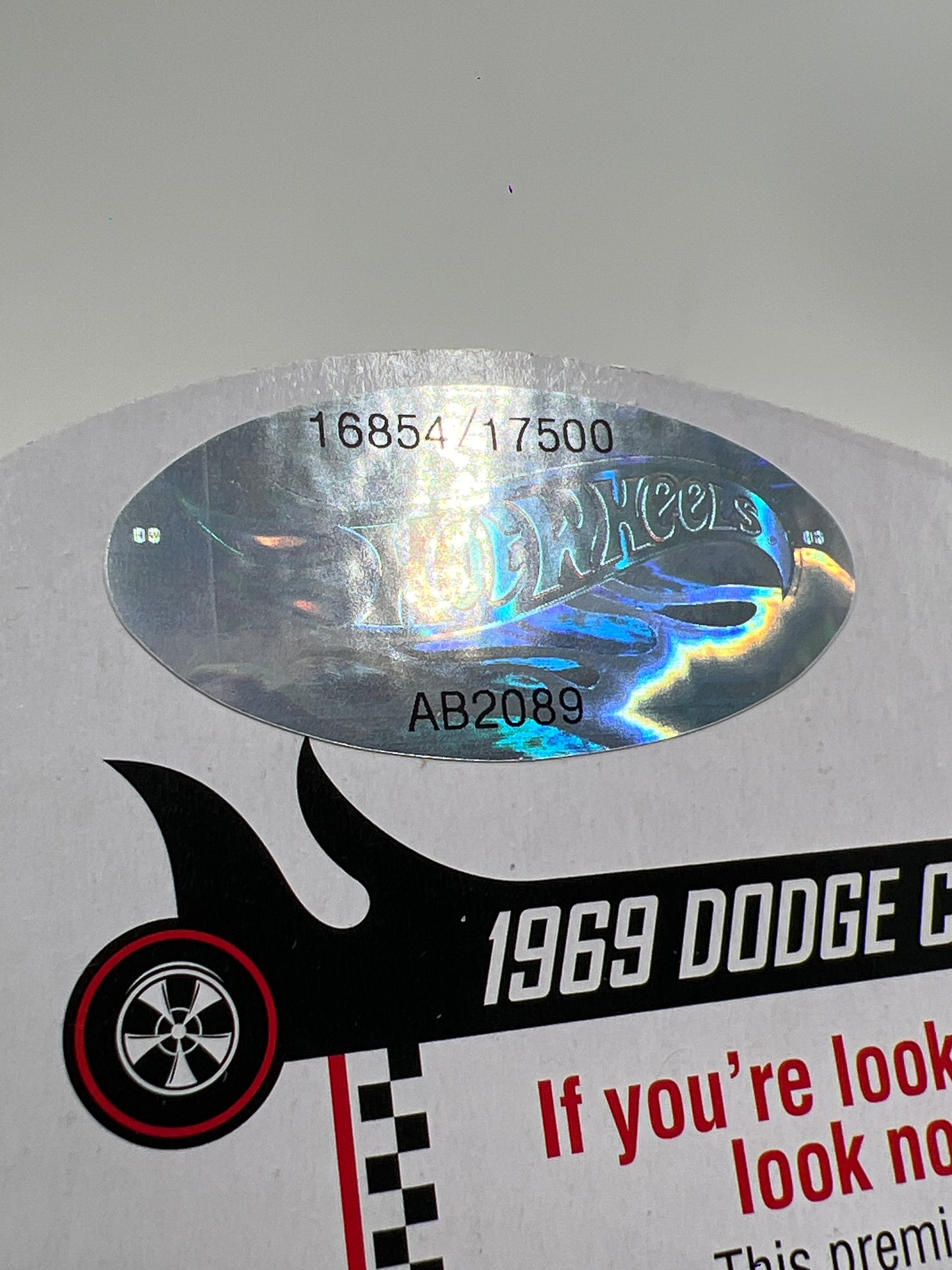 2024 Hot Wheels RLC 16754/17500 1969 Dodge Charger R/T Black W/Protector Cracked Blister