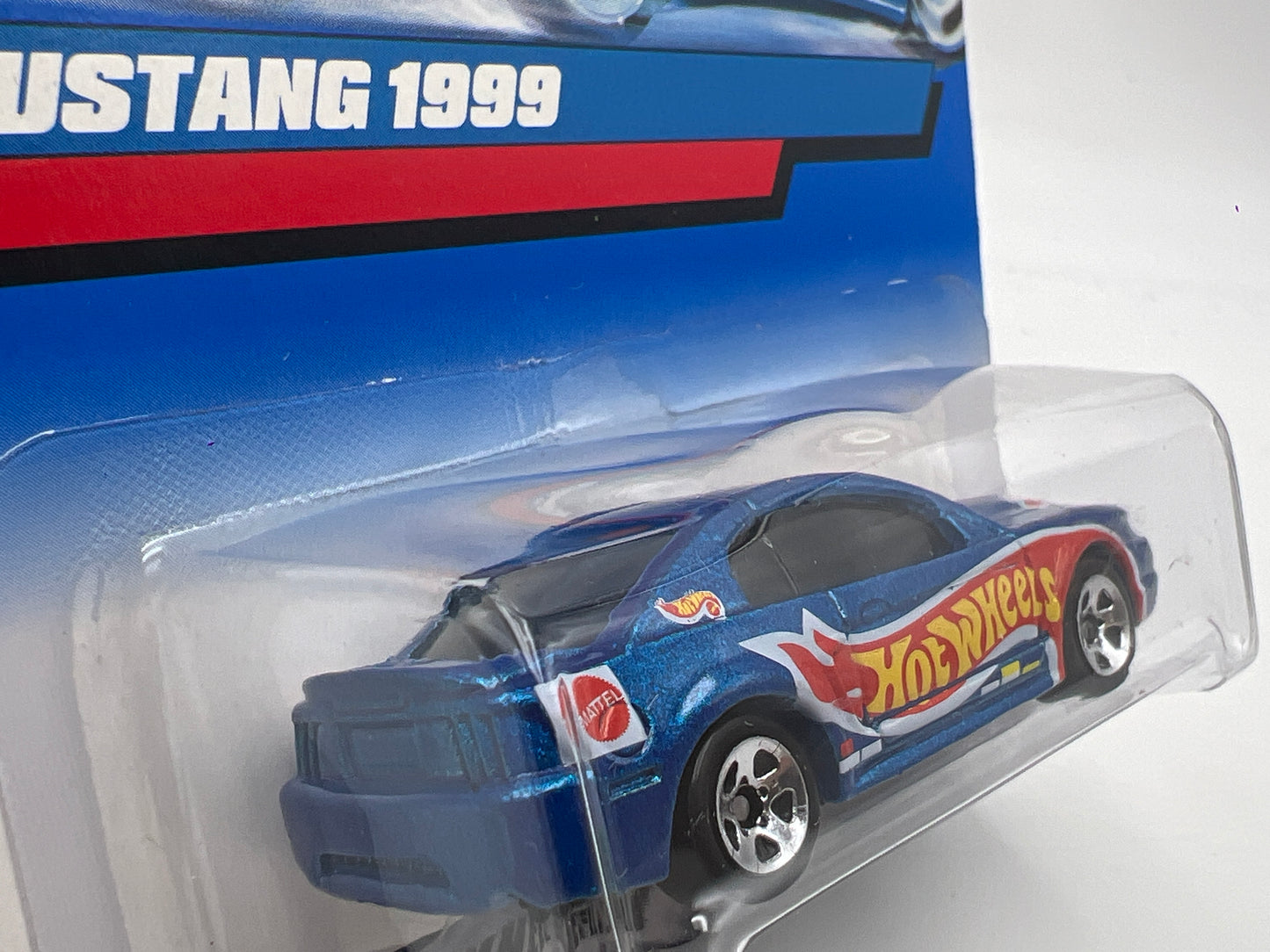 1998 Hot Wheels Mexico Campeonato Mustang 1999 Blue 161A