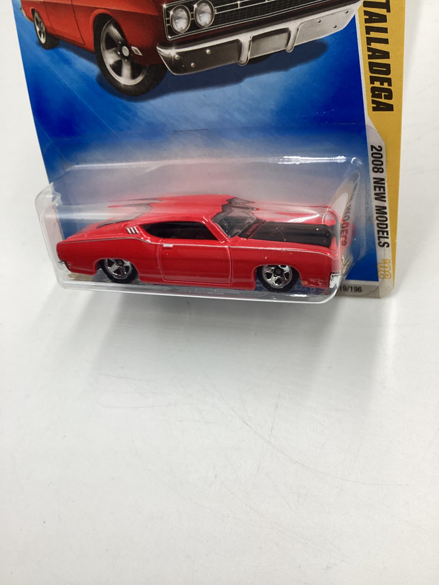 2008 Hot Wheels New Models #19 69 Ford Torino Talledega Red 27B