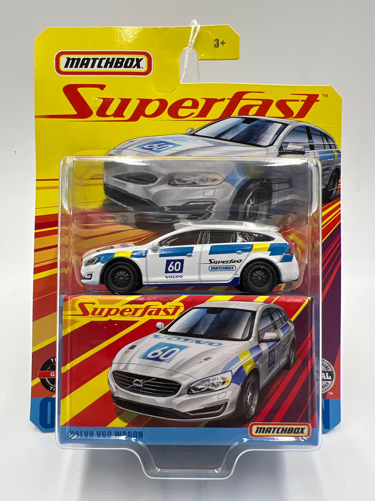 Matchbox Superfast #5 Volvo V60 Wagon White 173A
