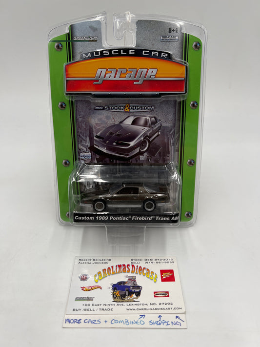 Greenlight Muscle Car Garage Series 6 1989 Pontiac Firebird Trans Am Gray GLPF