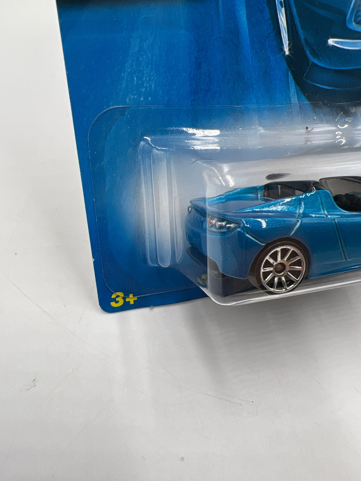 2008 Hot Wheels New Models #26 2008 Tesla Roadster Blue 50C