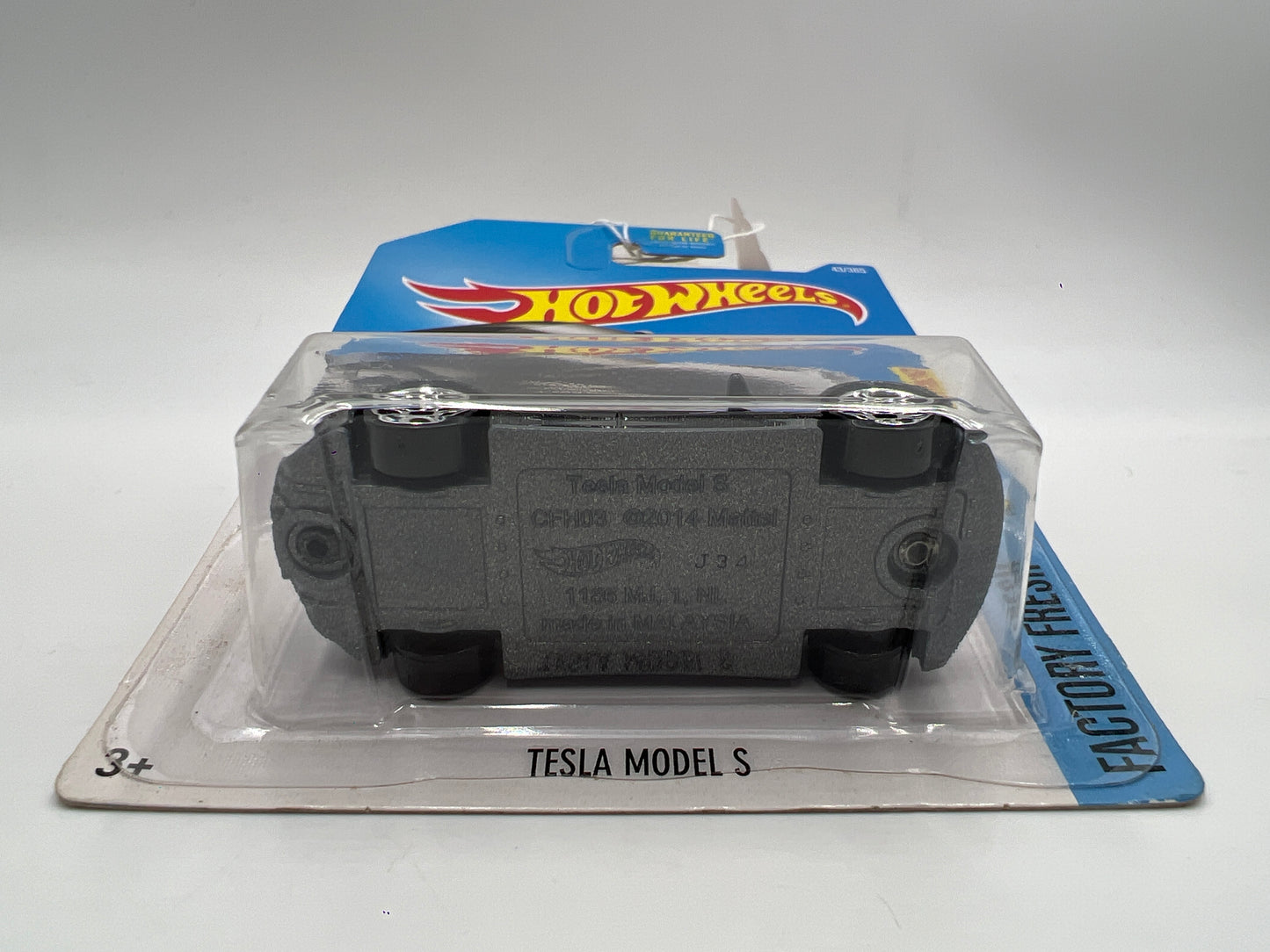 2017 Hot Wheels Factory Fresh #43 Tesla Model S Black