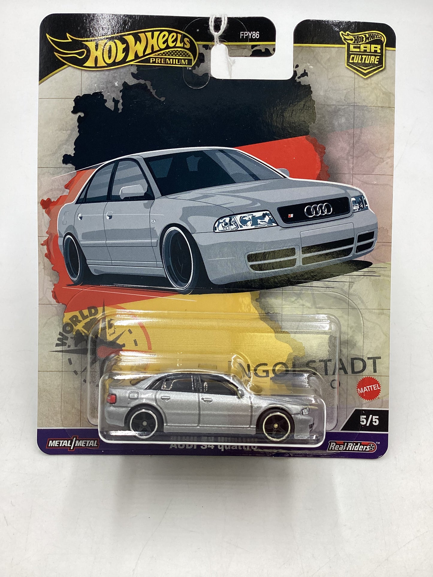2024 Hot Wheels World Tour Audi S4 Quattro 5/5 244D