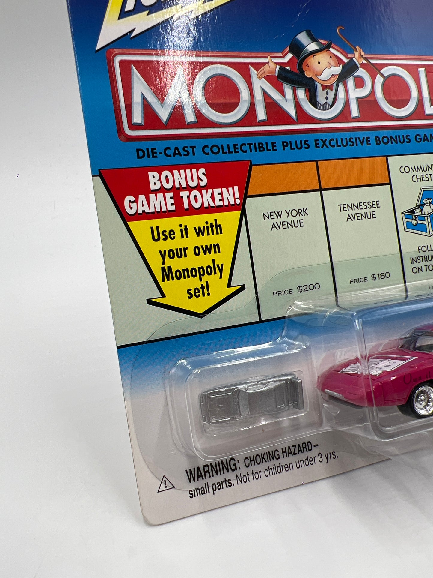 Johnny Lightning Monopoly 1969 Dodge Daytona Pink 230D