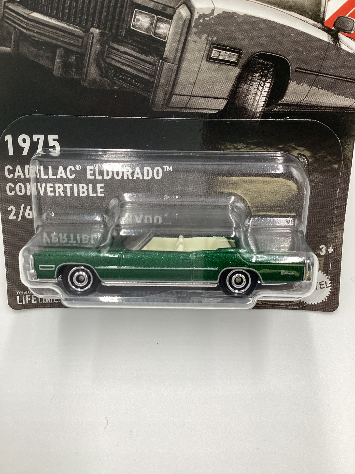 2024 Matchbox American Convertibles #2 1975 Cadillac Eldorado Convertible Green CC6