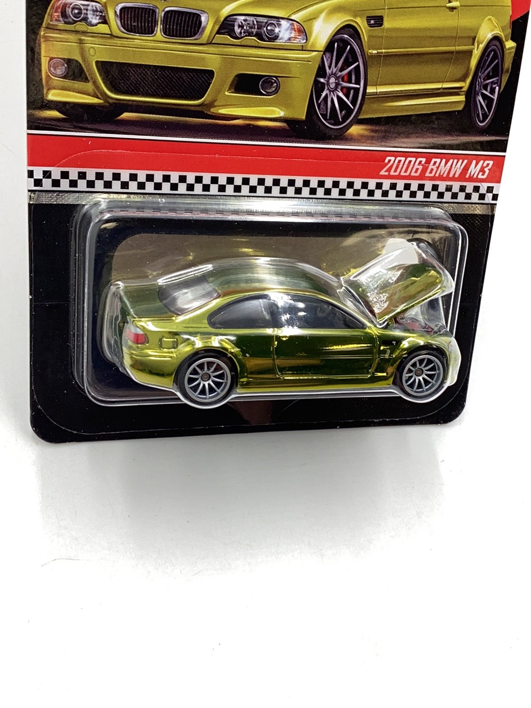 Hot wheels redline club 2006 BMW M3 Gold 14456/20000 with protector