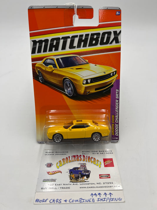 Matchbox #4 2011 Sports Cars Dodge Challenger SRT8 Yellow 50E