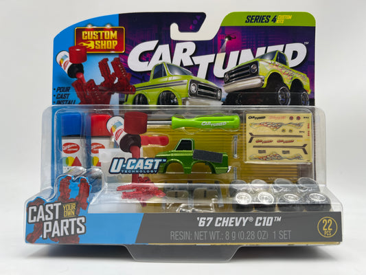 Car Tuned Series 4 Custom Shop Castworks 67 Chevy C10 Green