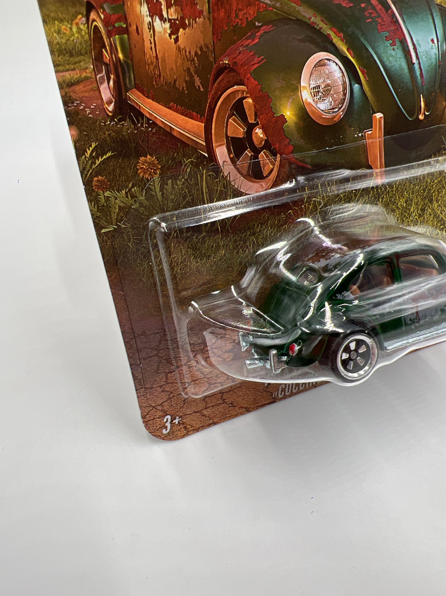 2025 Hot Wheels Silver Series Vintage Club Grand Prix #5 Chase Volkswagen Classic Bug Green
