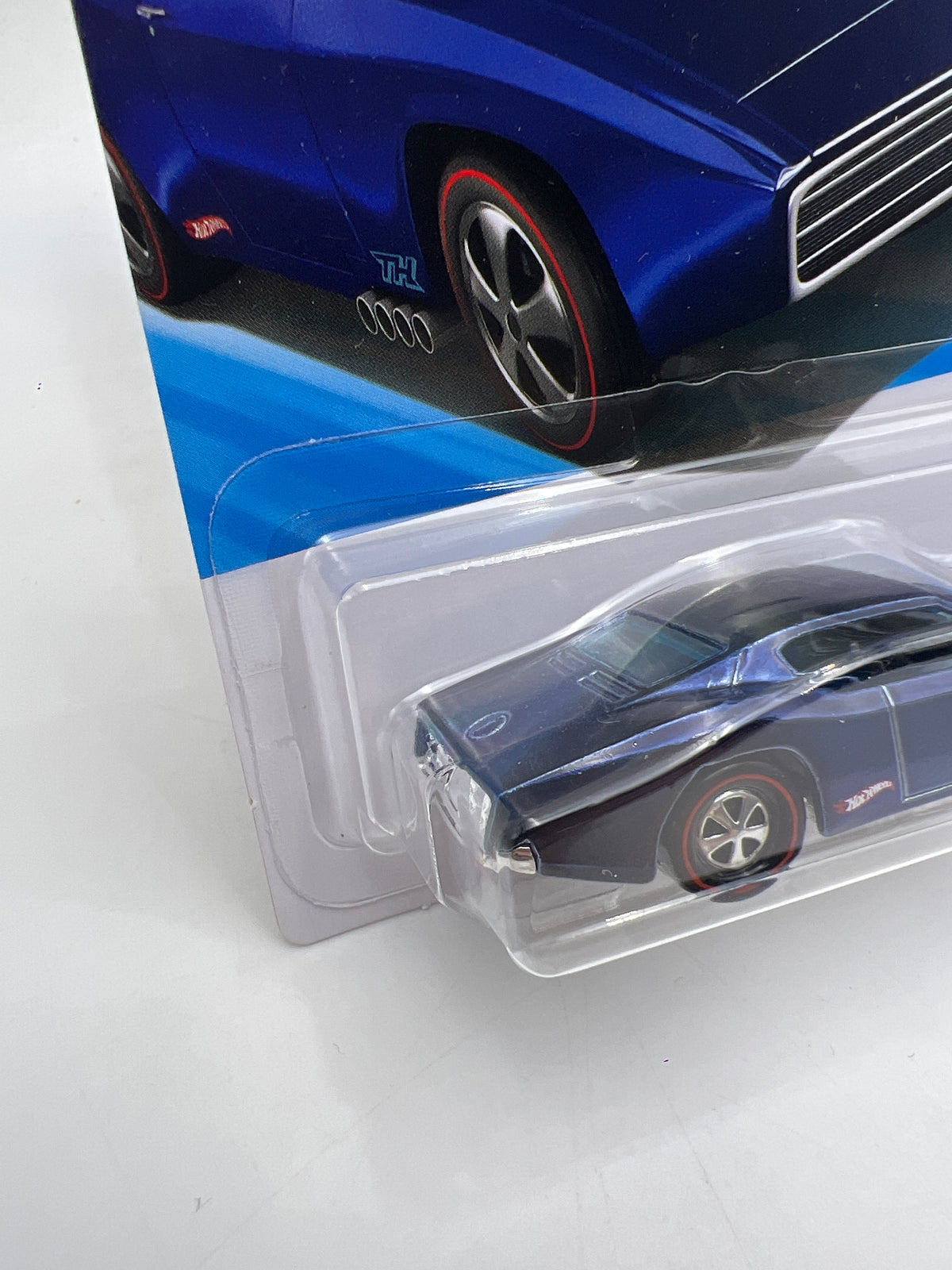 2026 Hot Wheels Super Treasure Hunt #156 Custom Otto Blue W/Protector