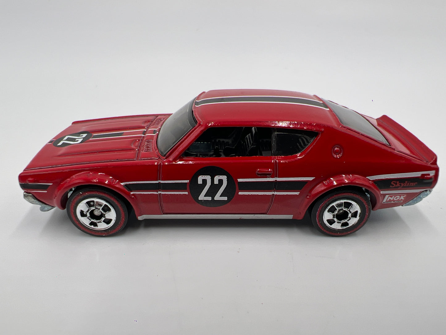 Hot Wheels 1/64 Heritage Redline Nissan Skyline H/T 2000GT-R Red Loose