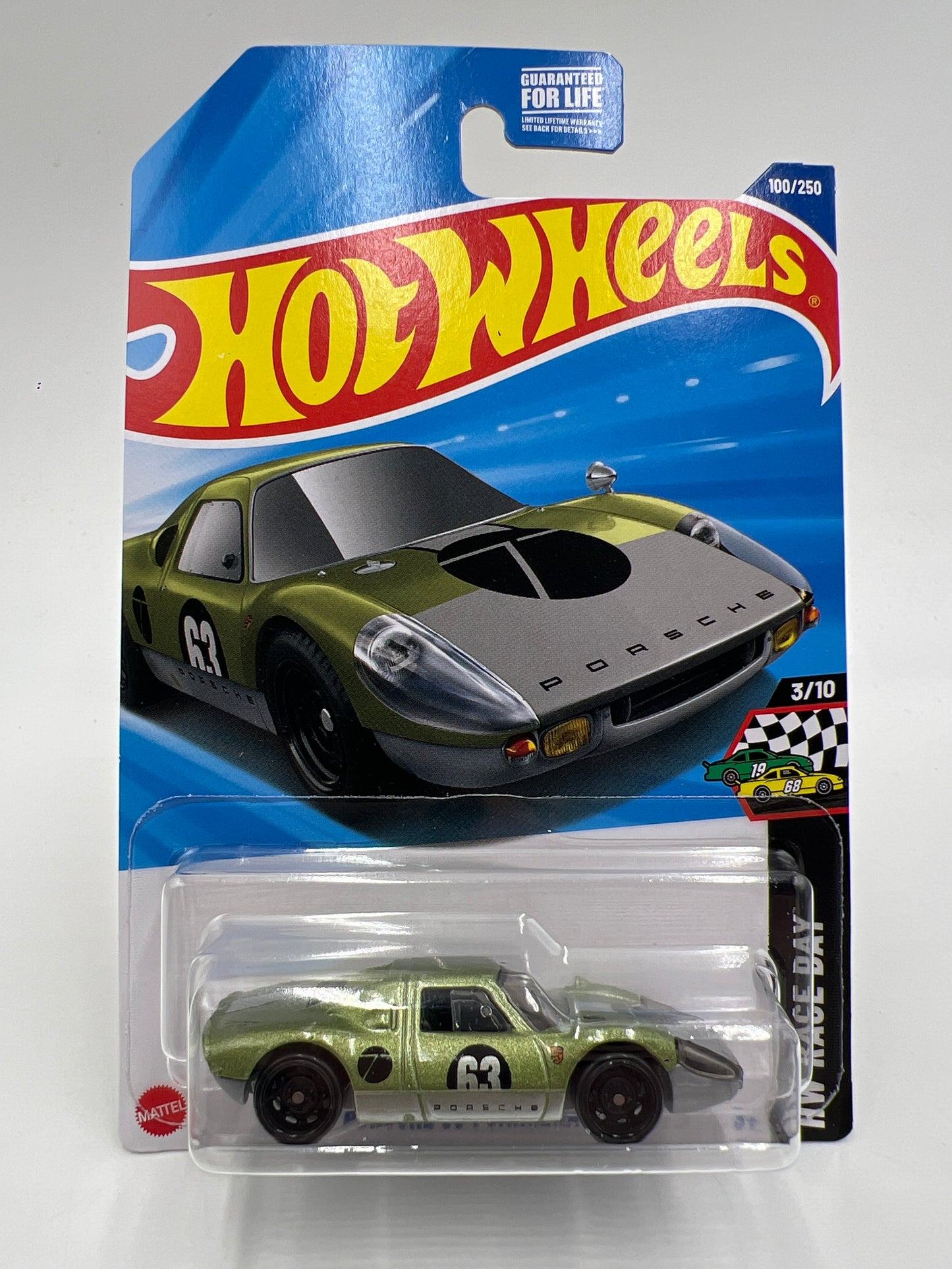 2025 Hot Wheels Walgreens Exclusive #100 Porsche 904 Carrera GTS Green W/Protector