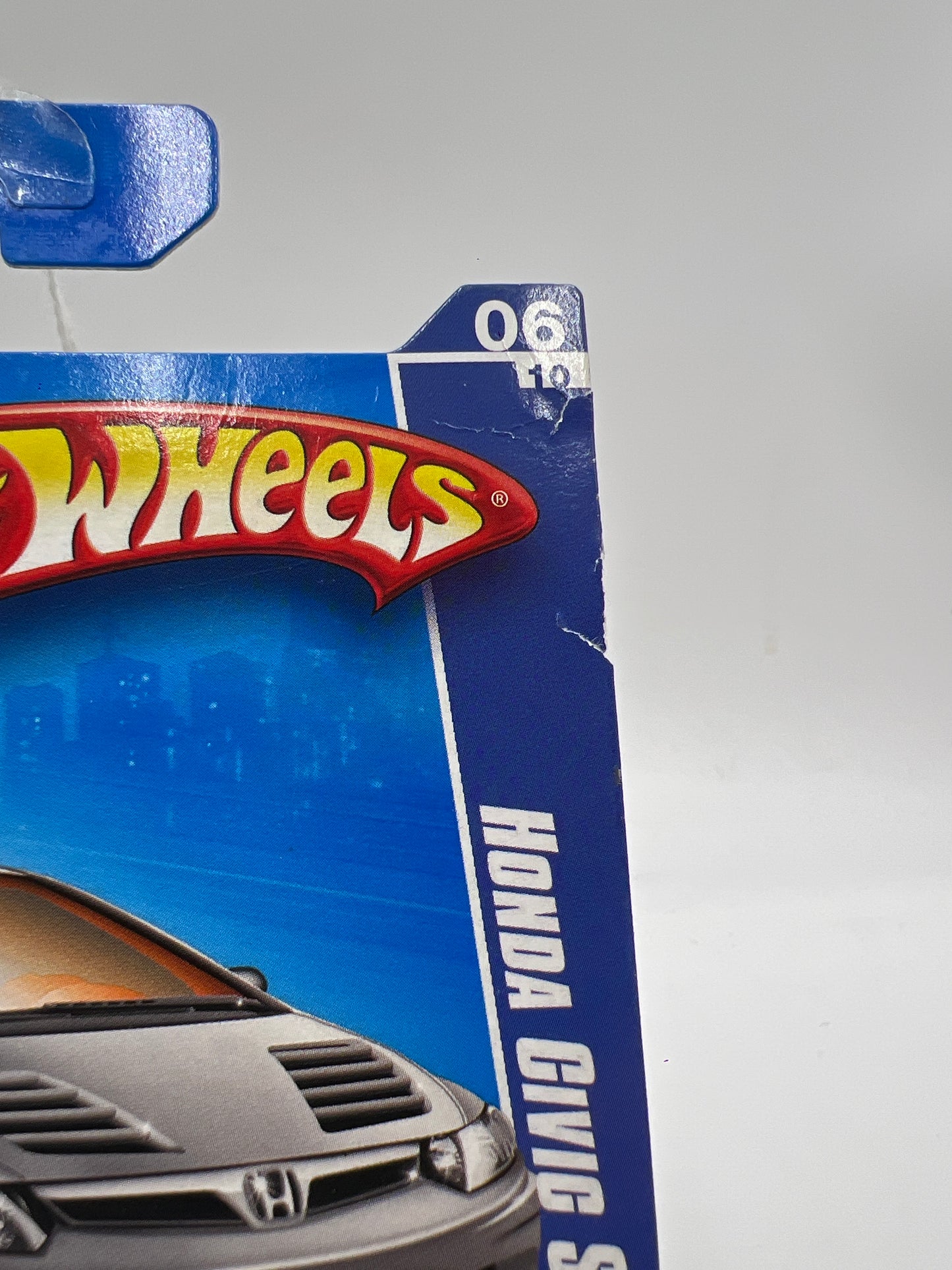 2009 Hot Wheels Modified Rides #162 Honda Civic Si Gray Card Not Perfect SR