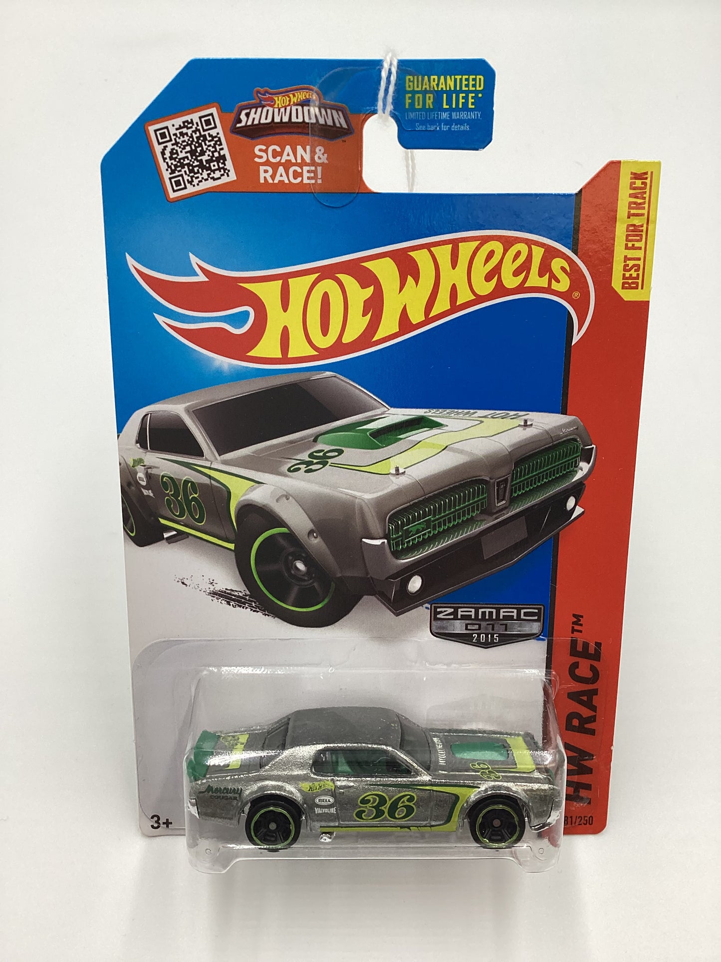 2015 Hot Wheels Zamac 011 #181 68 Mercury Cougar 144H