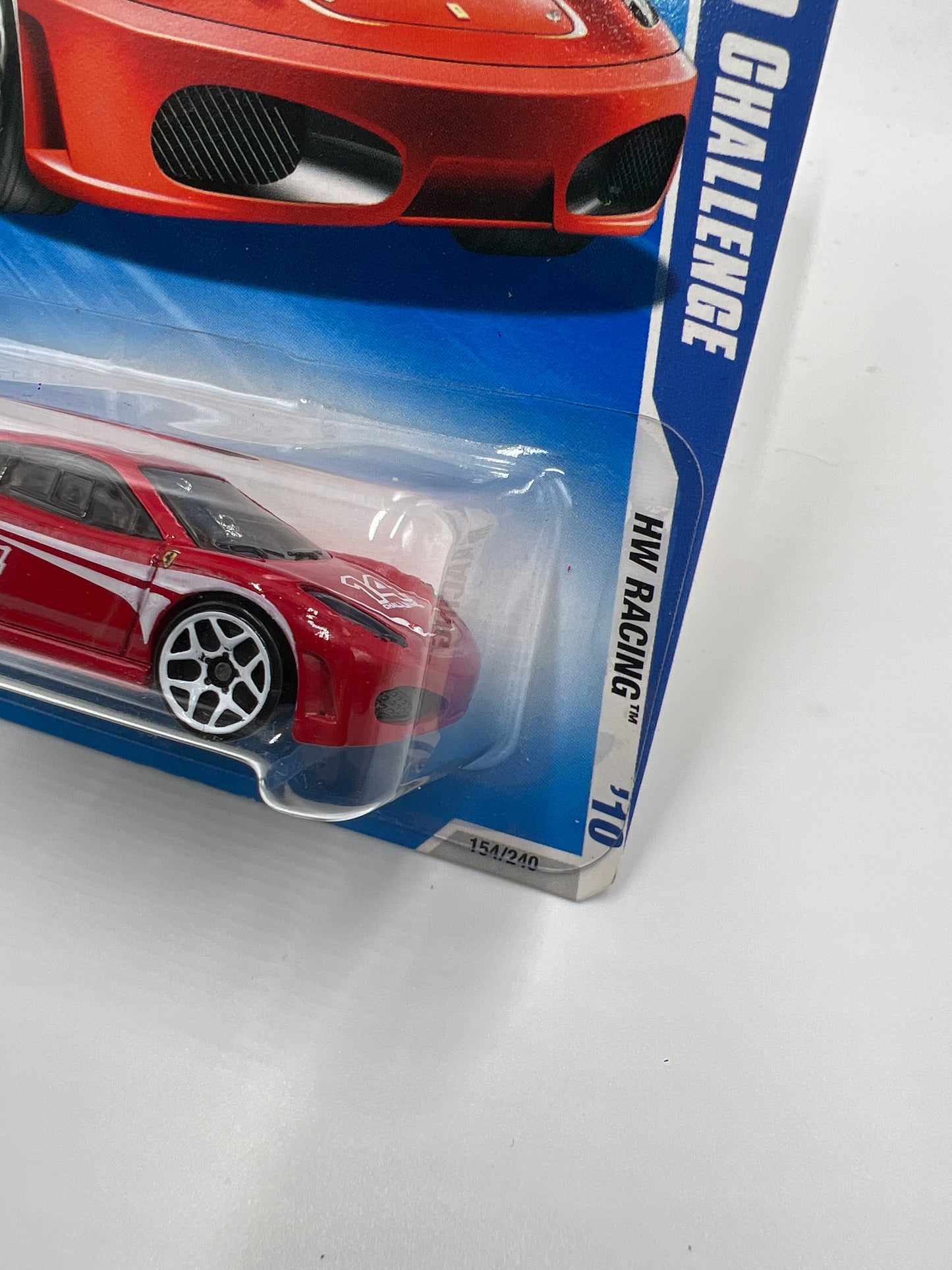 2010 Hot Wheels #154 Ferrari F430 Challenge Red SR