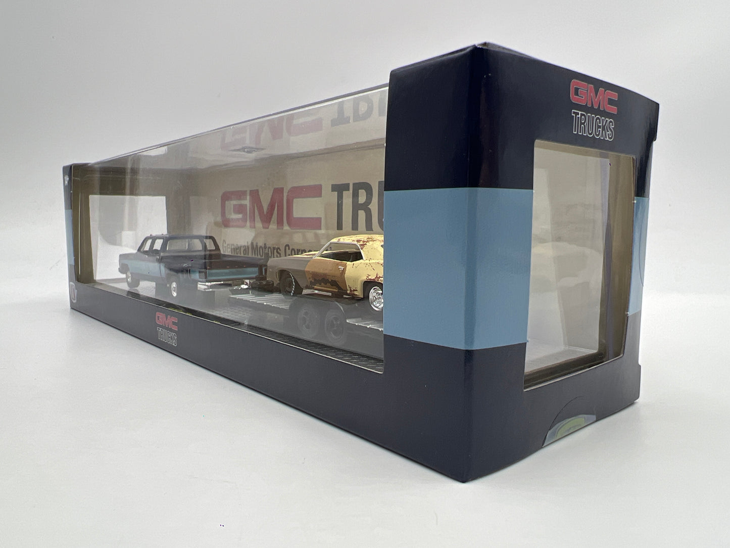 2025 M2 Machines Auto Haulers 1973 GMC Sierra 3500 & 1969 Chevrolet Camaro RS R89
