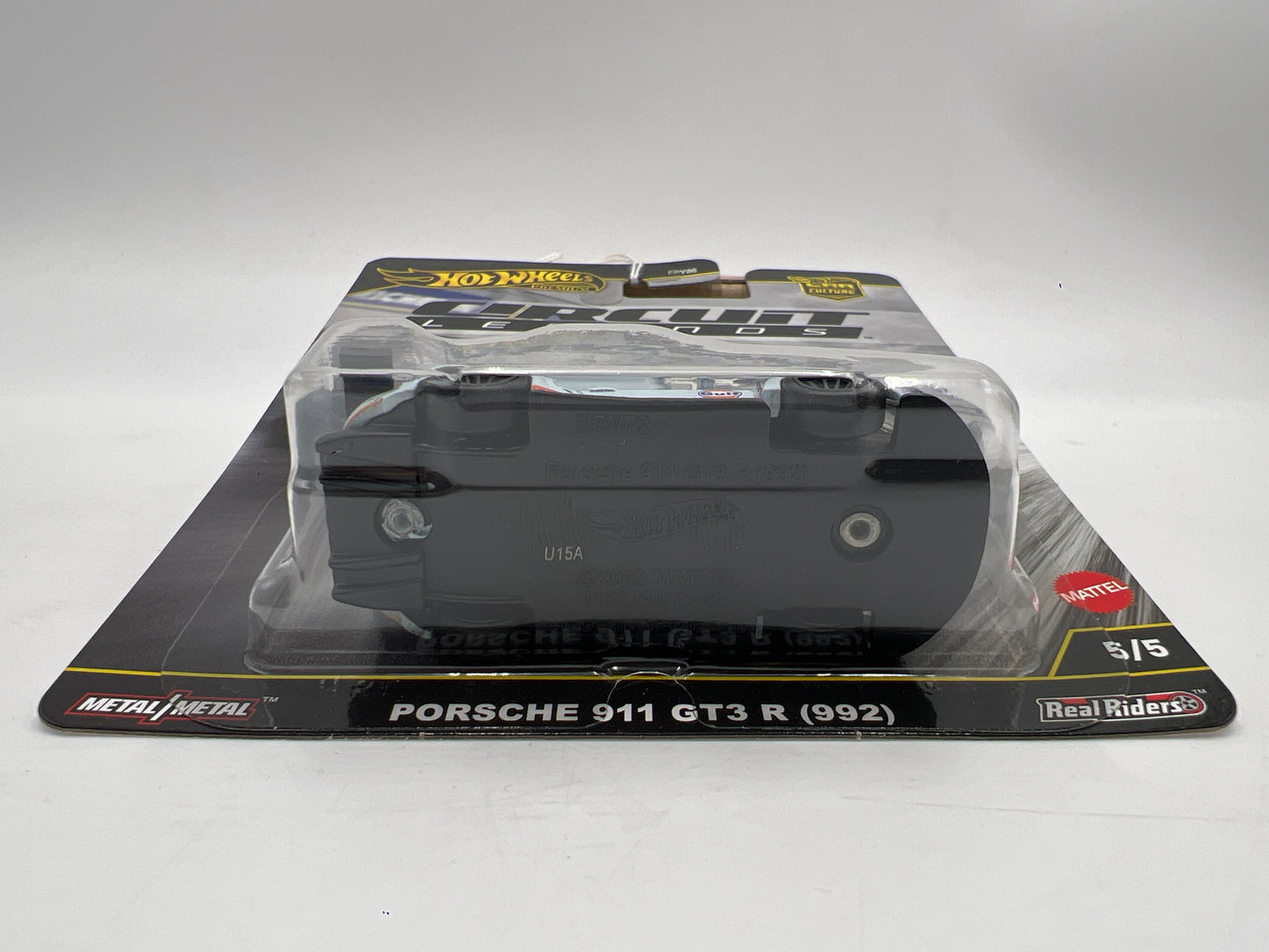 2025 Hot Wheels Car Culture Premium Circuit Legends #5 Porsche 911 GT3 R 992 Gulf 258C