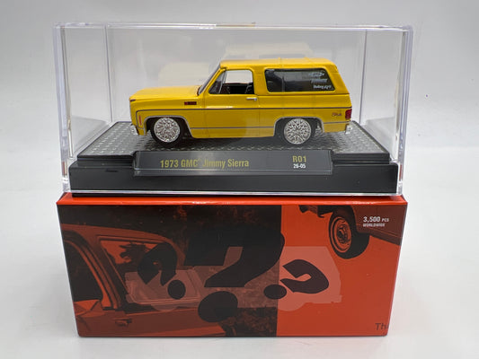 2026 M2 Machines R01 Blind Box 1973 GMC Jimmy Sierra Yellow W/Box