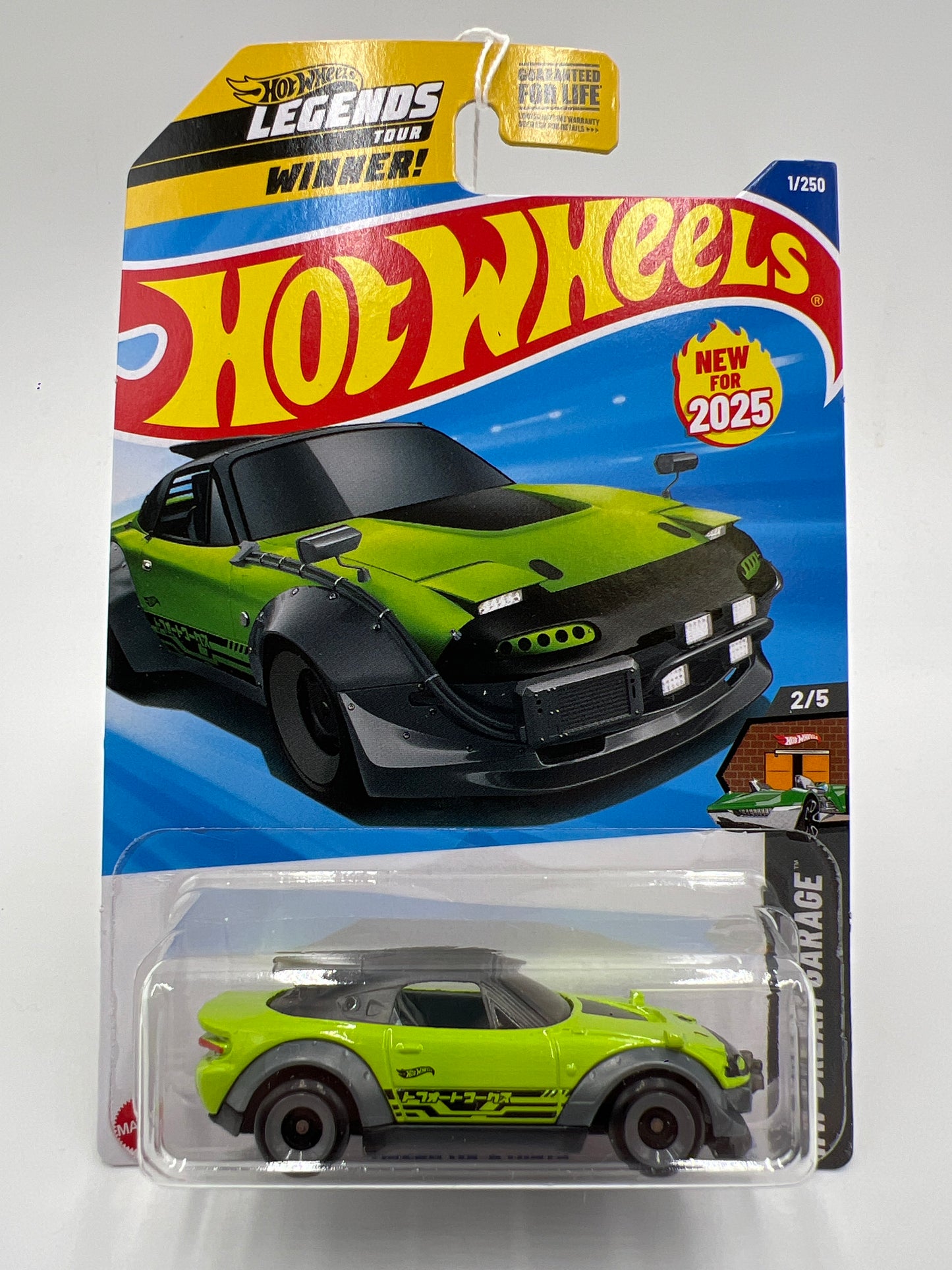 2025 Hot Wheels G/H Case Dream Garage #1 Mazda Miata Green 85E