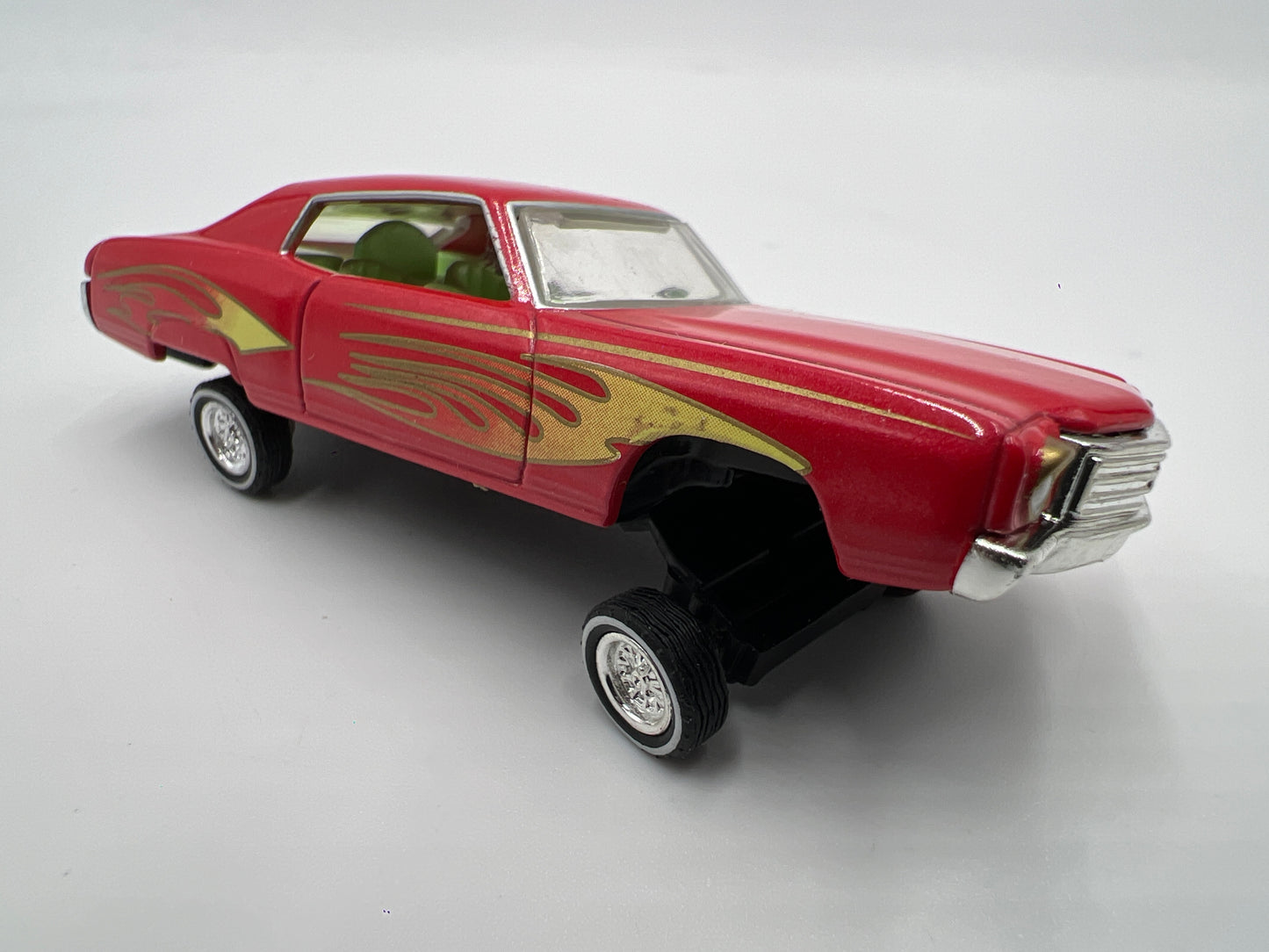 Hot Wheels Collectibles 1/64 VooDoo Highway 70 Monte Carlo Lowrider Red Loose