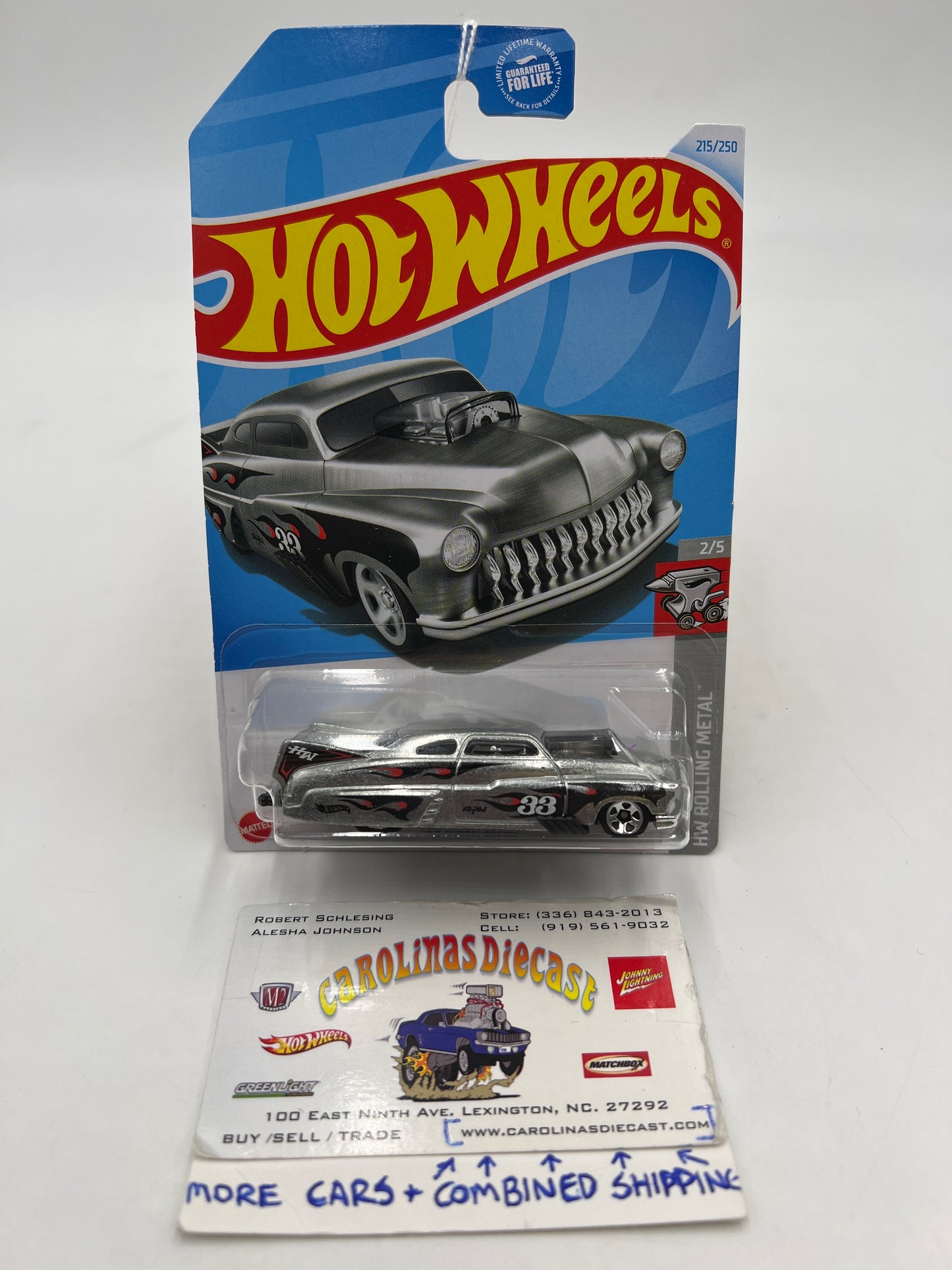 2024 Hot Wheels N Case #215 49 Drag Merc Raw Metal