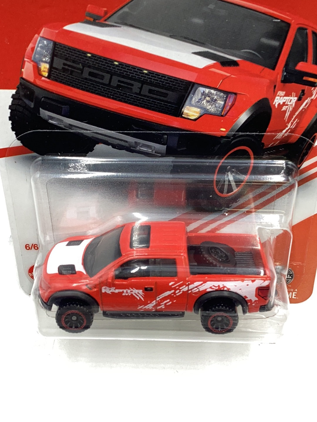 2024 Matchbox 6/6 2010 Ford F150 SVT Raptor Target Red