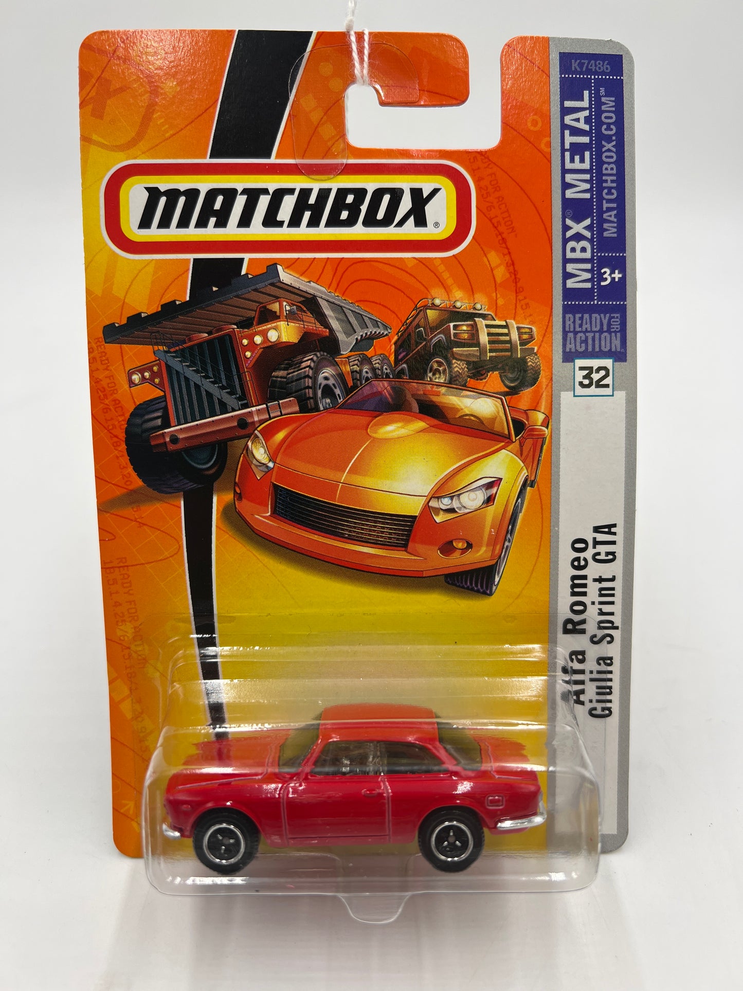 Matchbox MBX Metal Alfa Romeo Giulia Sprint GTA Red #32 66I