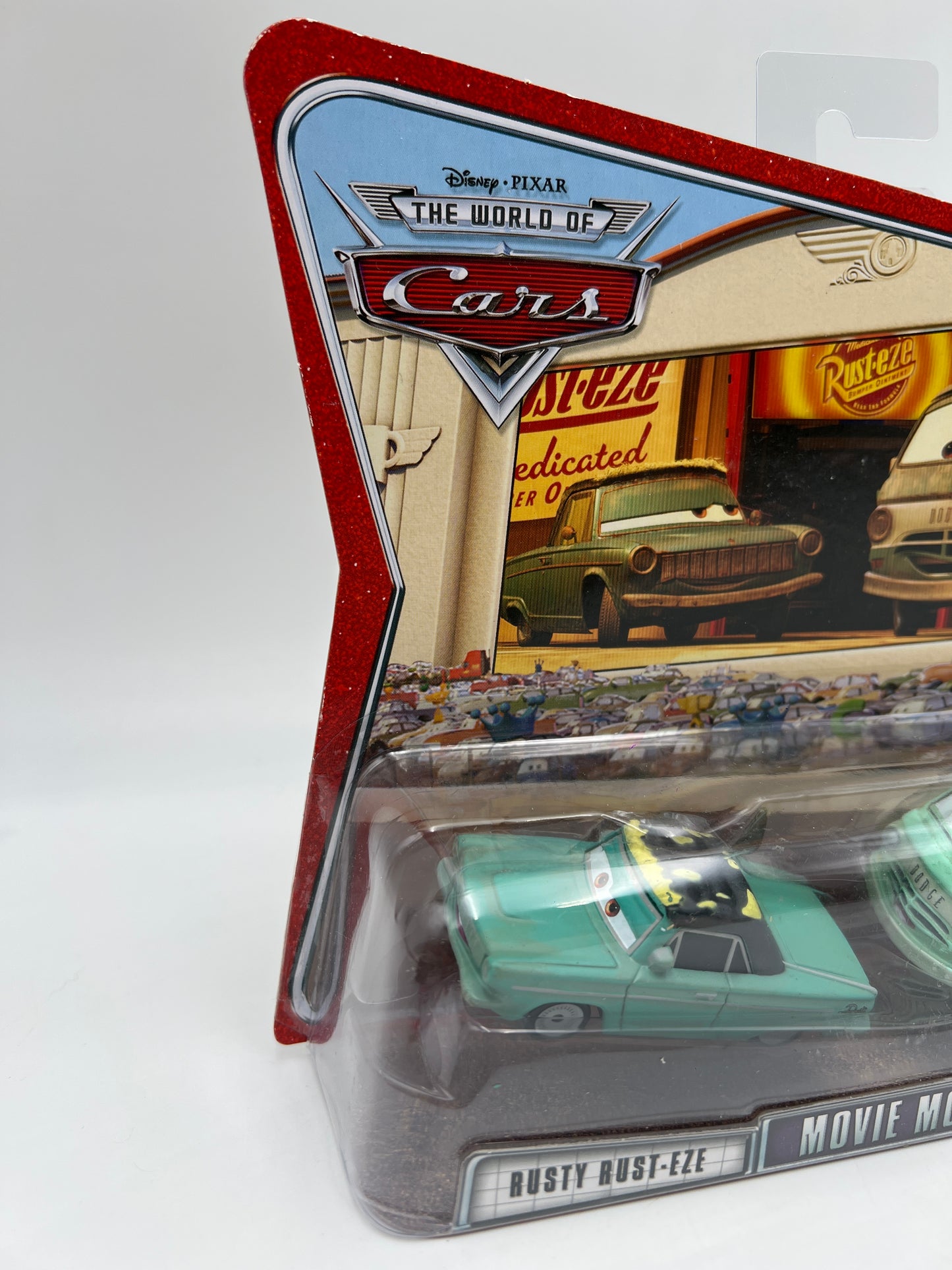Disney Pixar The World Of Cars 2 Pack Movie Moments Dusty & Rusty Rust-eze