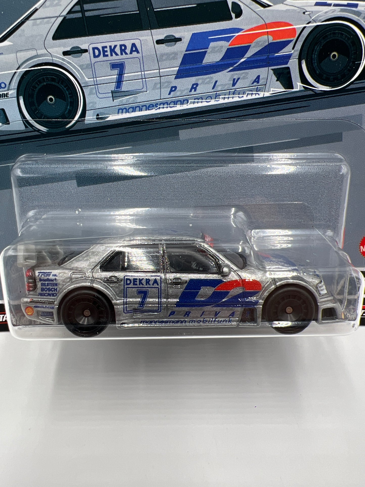 Hot Wheels Premium Deutschland Design #5 1994 AMG-Mercedes C-Class DTM Touring Car Silver 253D