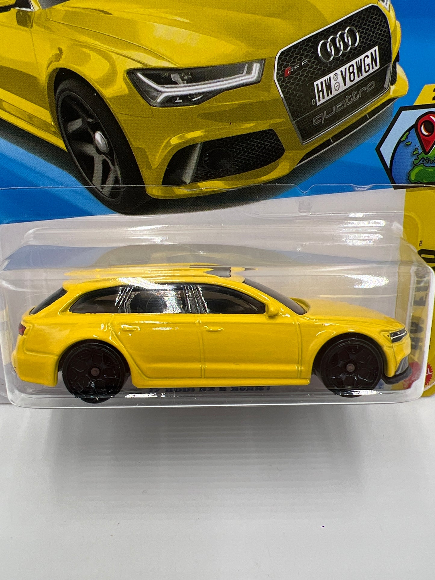 2026 Hot Wheels C Case HW Euro #66 17 Audi RS6 Avant Yellow