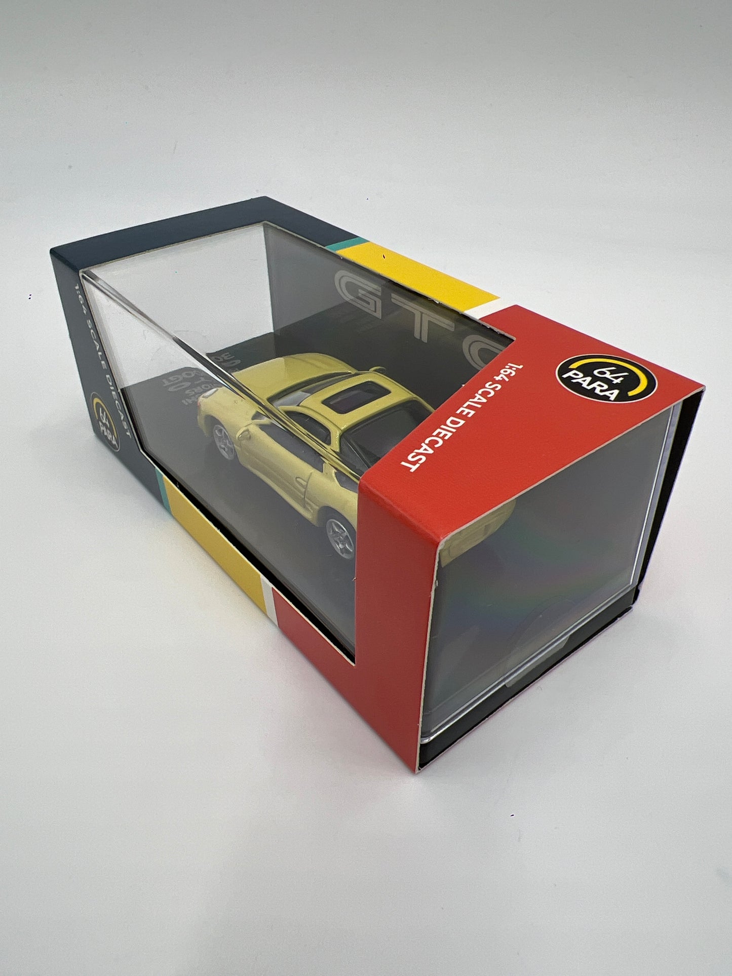 Para64 1:64 Scale Diecast Mitsubishi Motors Mitsubishi 3000GT GTO Martinique Yellow