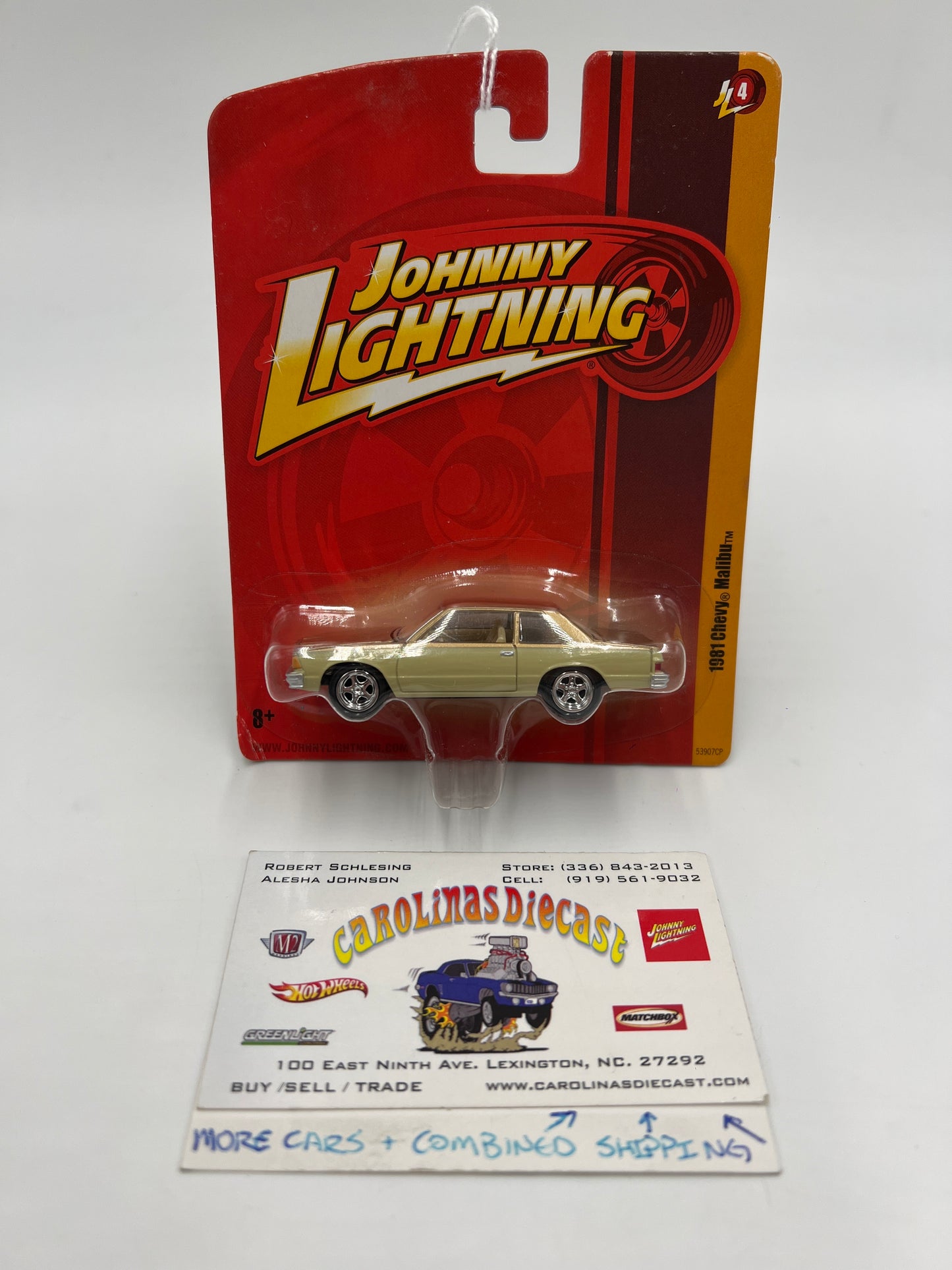 Johnny Lightning Release #4 1981 Chevy Malibu