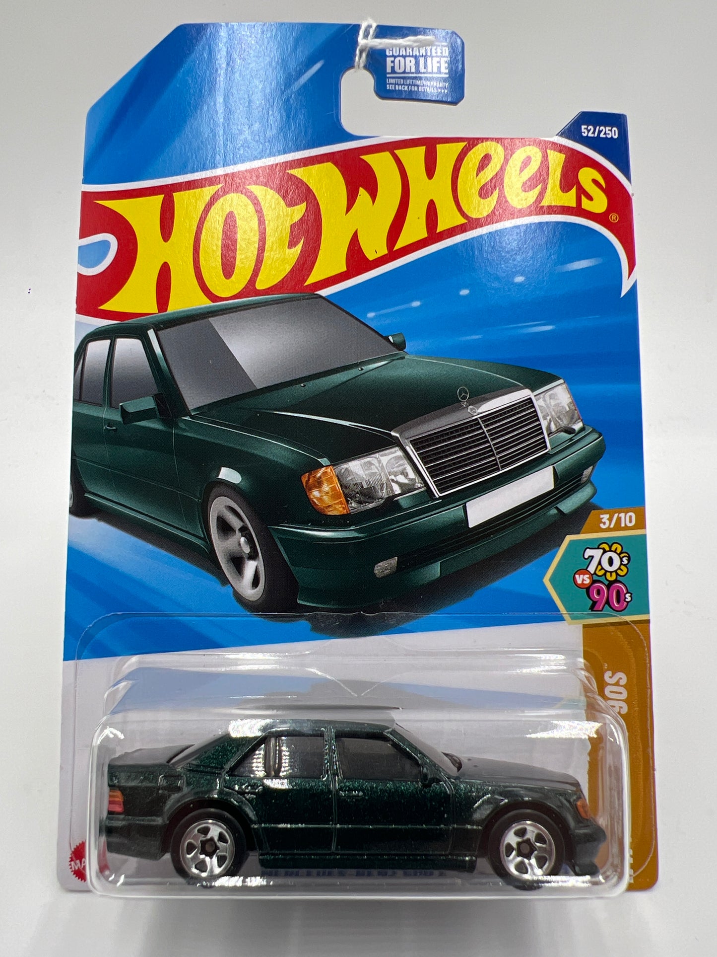 2025 Hot Wheels C Case #52 Mercedes-Benz 500 E Green 89D