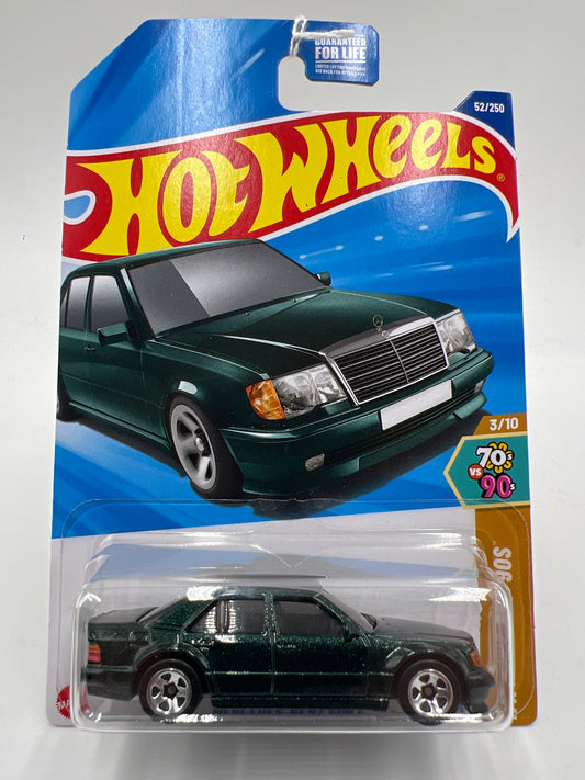 2025 Hot Wheels C Case #52 Mercedes-Benz 500 E Green 89D