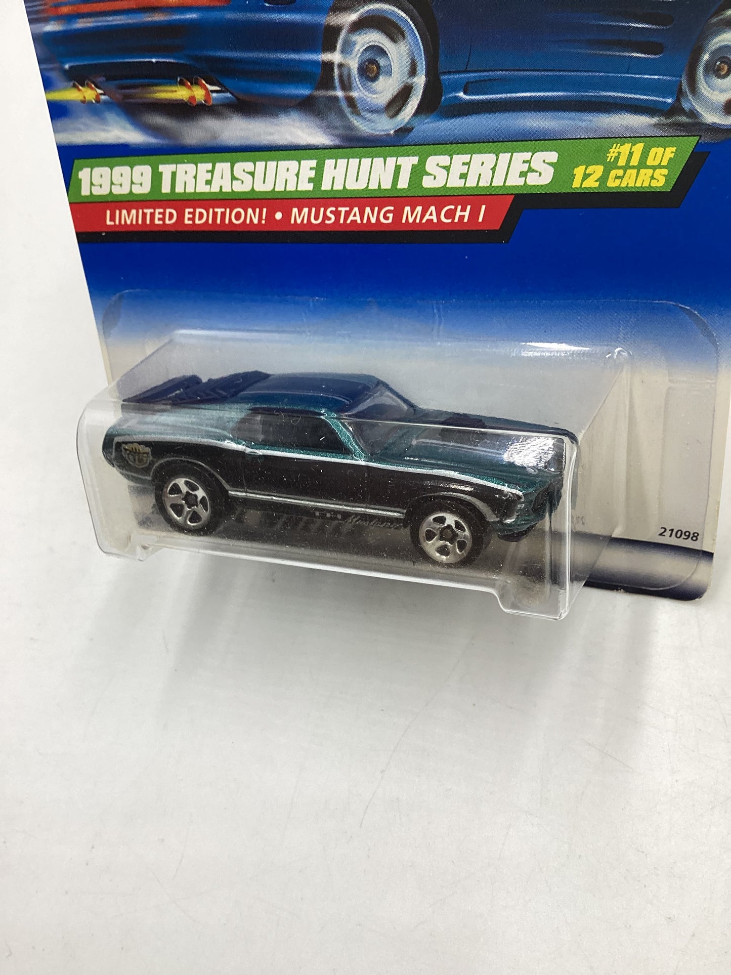 1999 Hot Wheels Treasure Hunt Series 11/12 Mustang Mach 1 #939 277K