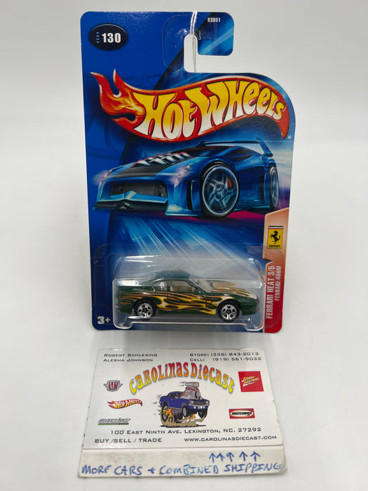 2004 Hot Wheels Ferrari Heat #130 Ferrari 456M Green