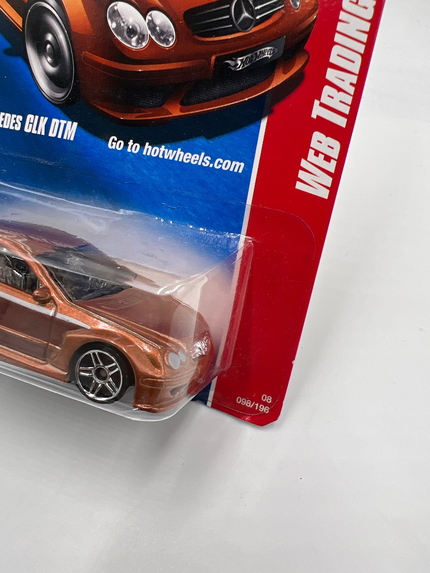2008 Hot Wheels Web Trading Cars #98 AMG-Mercedes CLK DTM Copper