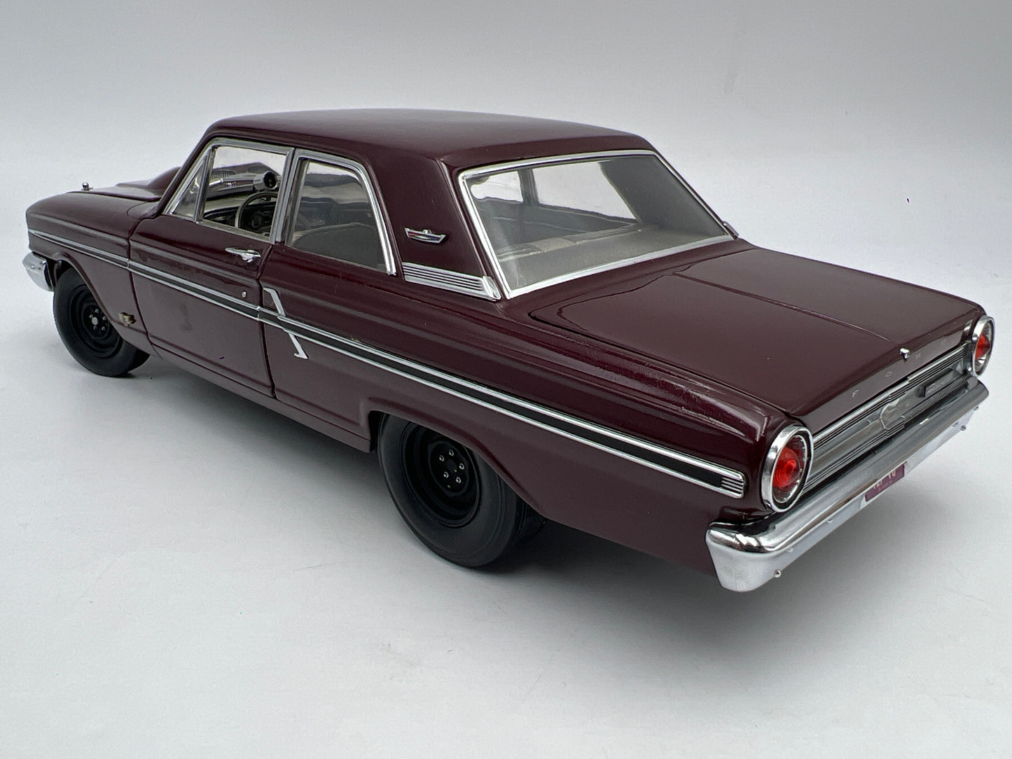 Precision 100 Collection 1:18 Scale Loose 1964 Ford Fairlane Thunderbolt 427 Dark Red