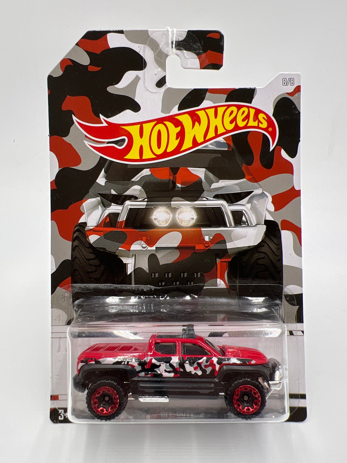 Hot Wheels Walmart Camouflage Series #8 Off-Duty Red 161E