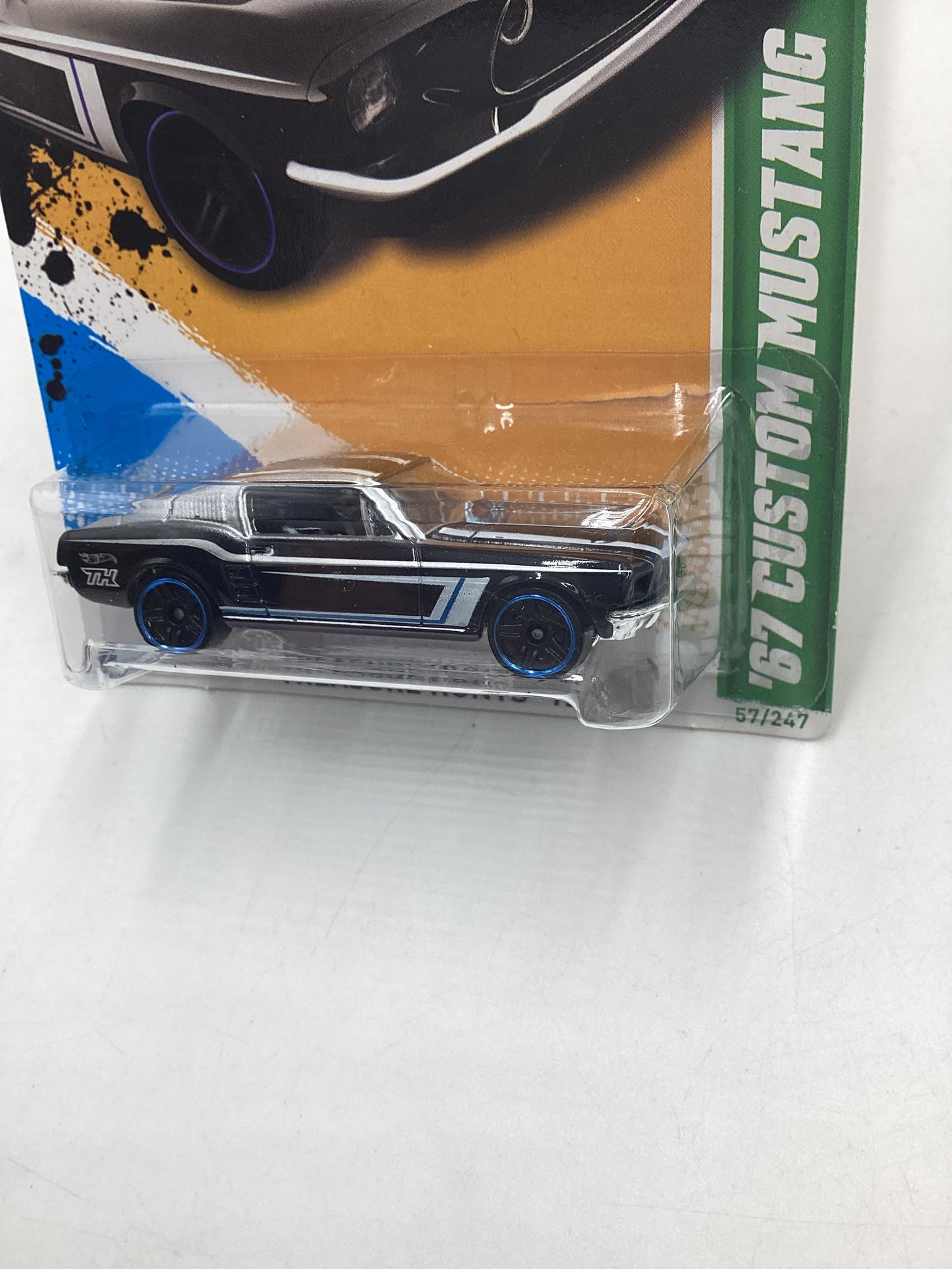 2012 HW Treasure Hunts #57 67 Custom Mustang 273C