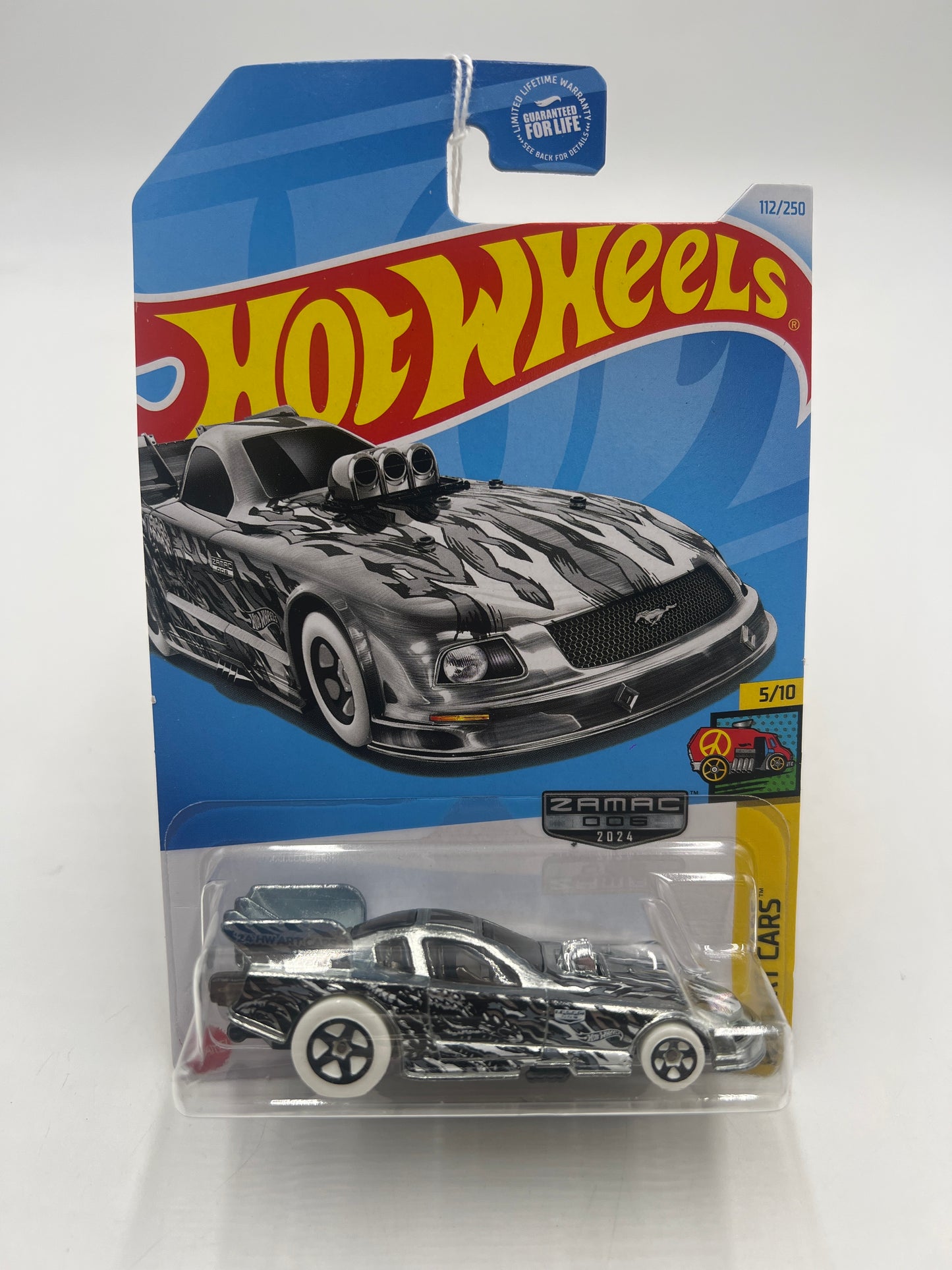 2024 Hot Wheels H Case #112 Zamac 006 Mustang Funny Car 146E