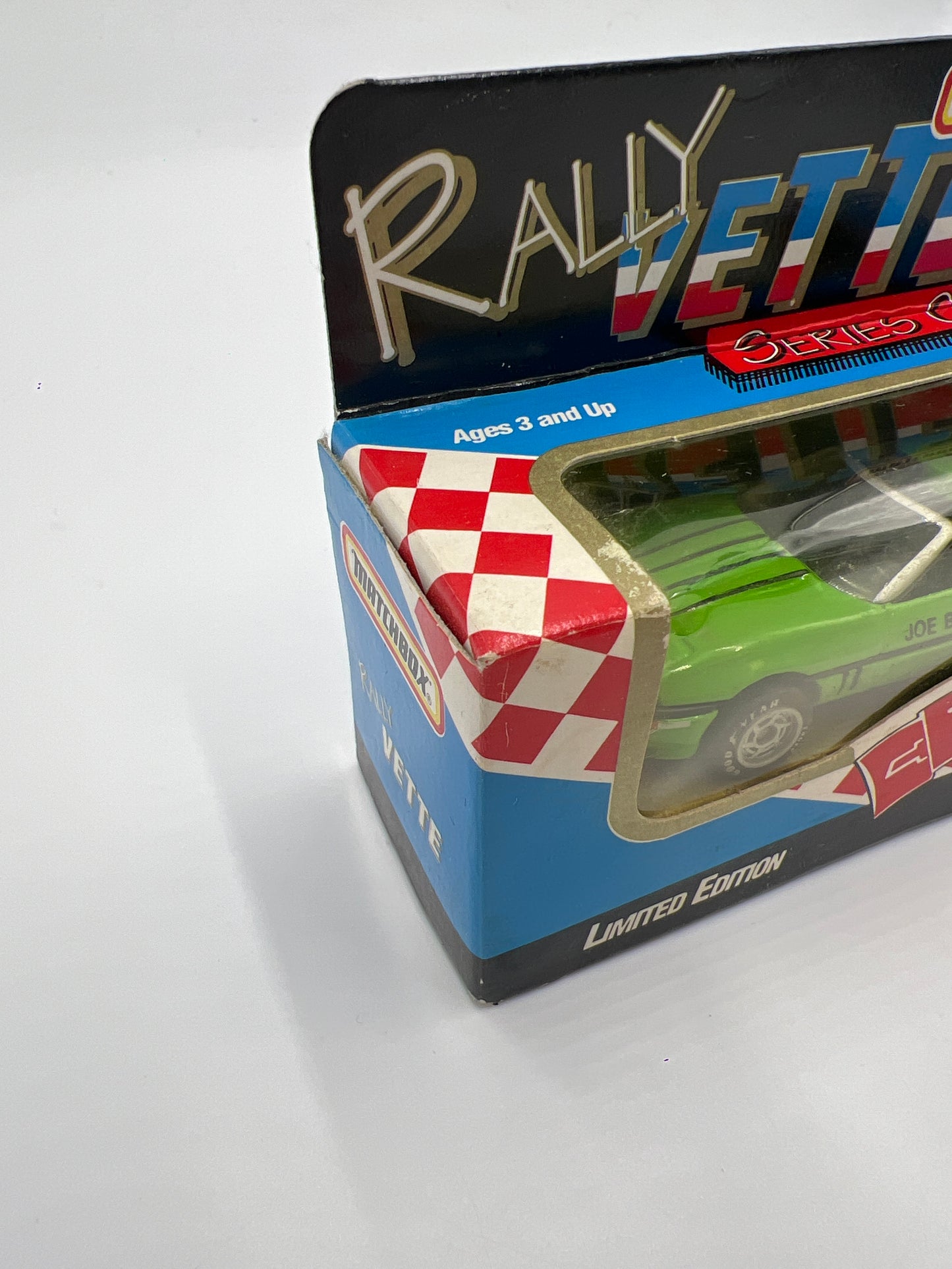 Matchbox A Whales Project Rally Vette Series 1 1987 Corvette Joe Bulgin Green