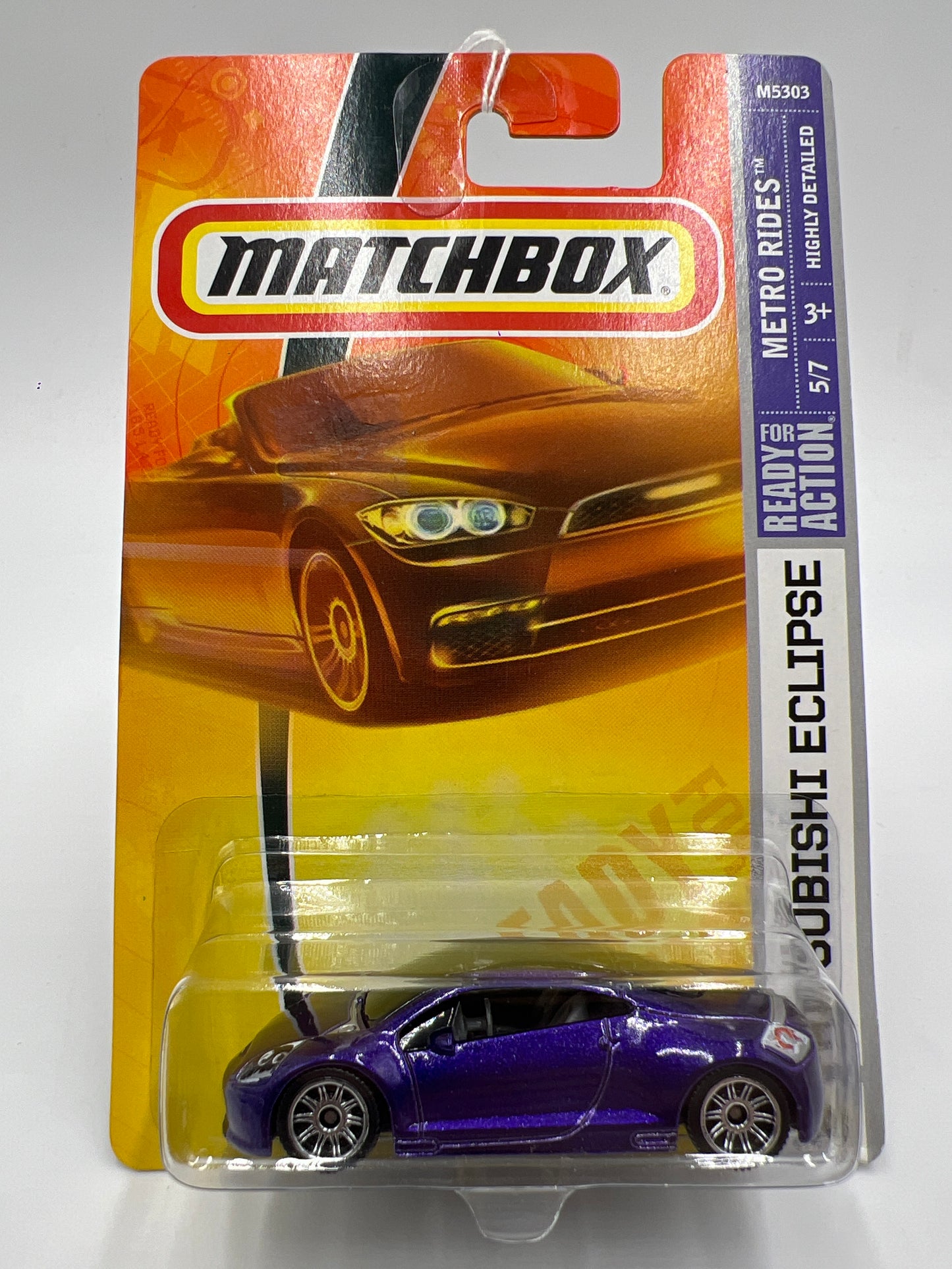 Matchbox Metro Rides #30 Mitsubishi Eclipse Purple 216L