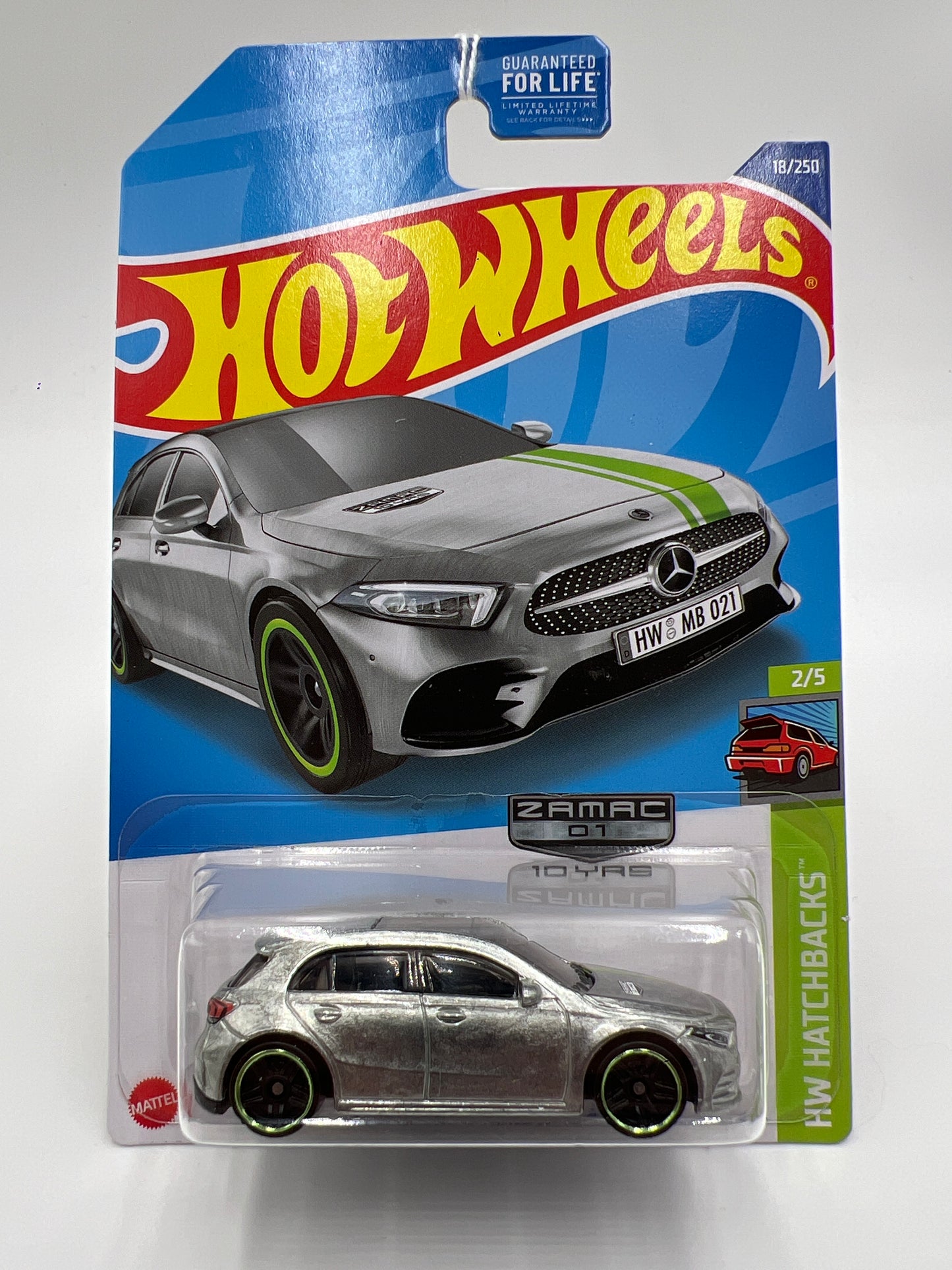 2022 Hot Wheels Walmart Exclusive Zamac 1 #18 19 Mercedes-Benz A-Class